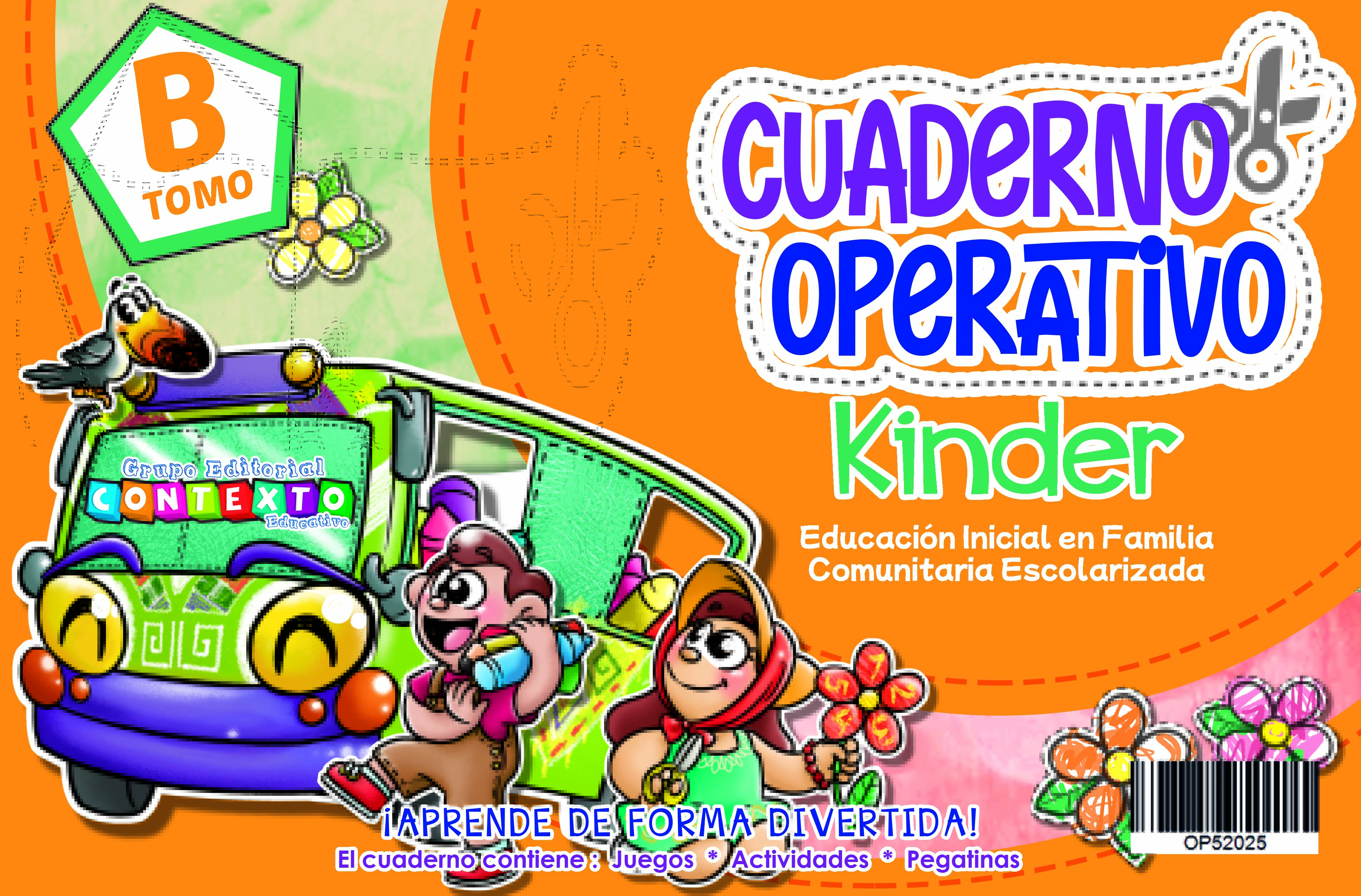 CUADERNO OPERATIVO KINDER - TOMO B